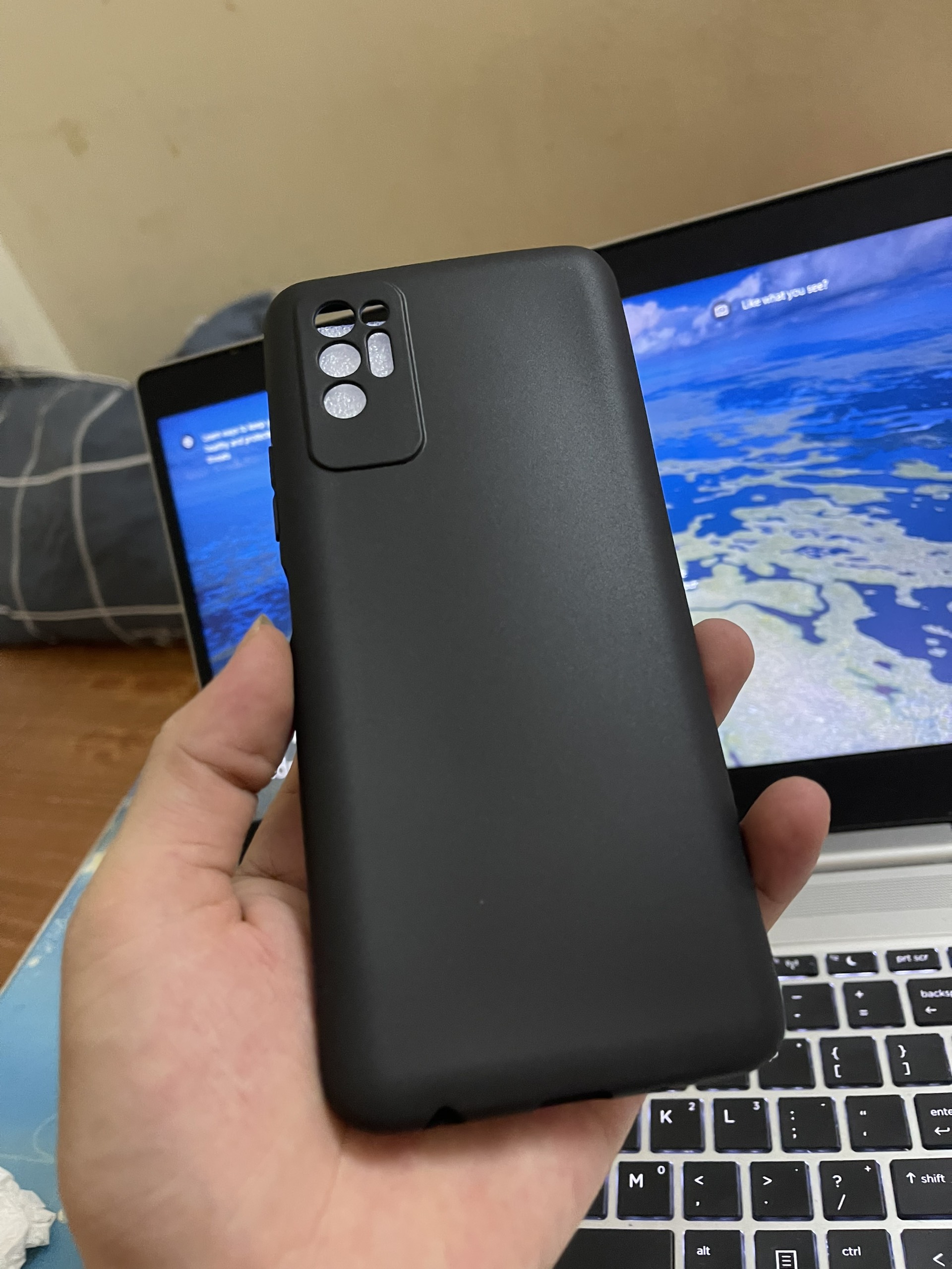 Tecno Pova 2 Ốp dẻo Đen TPU