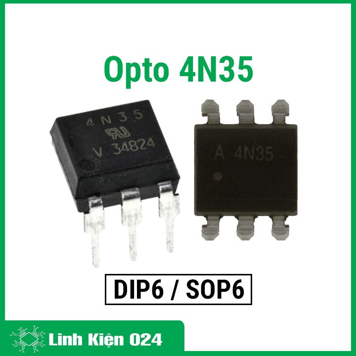 4N35 Opto cách ly quang DIP6 / SMD6