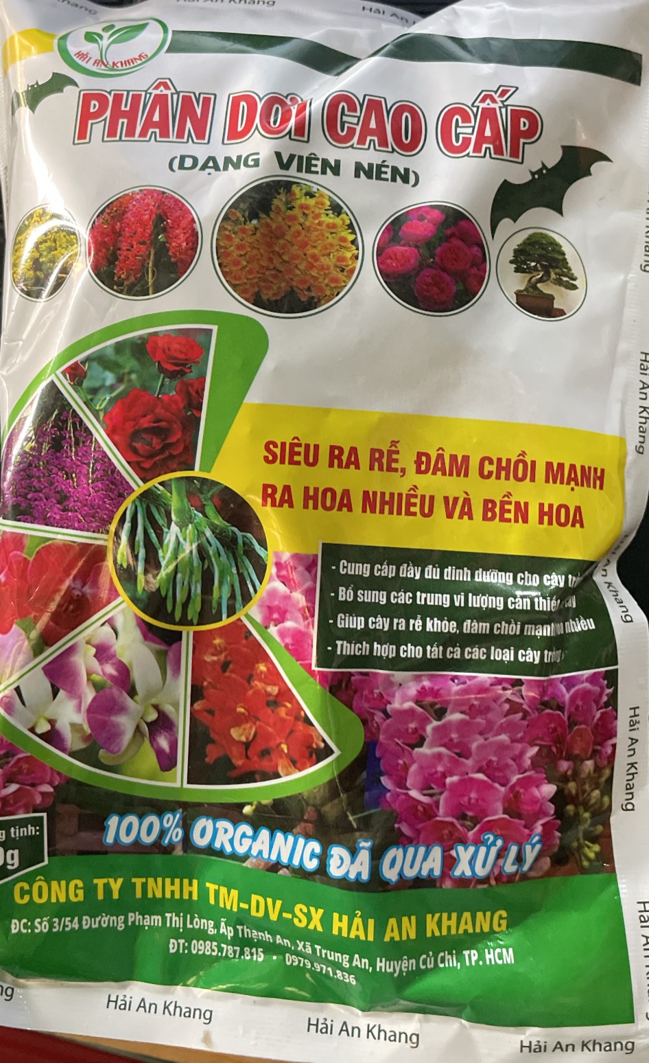 PHÂN DƠI VIÊN NÉN CAO CẤP HAK gói 700gr