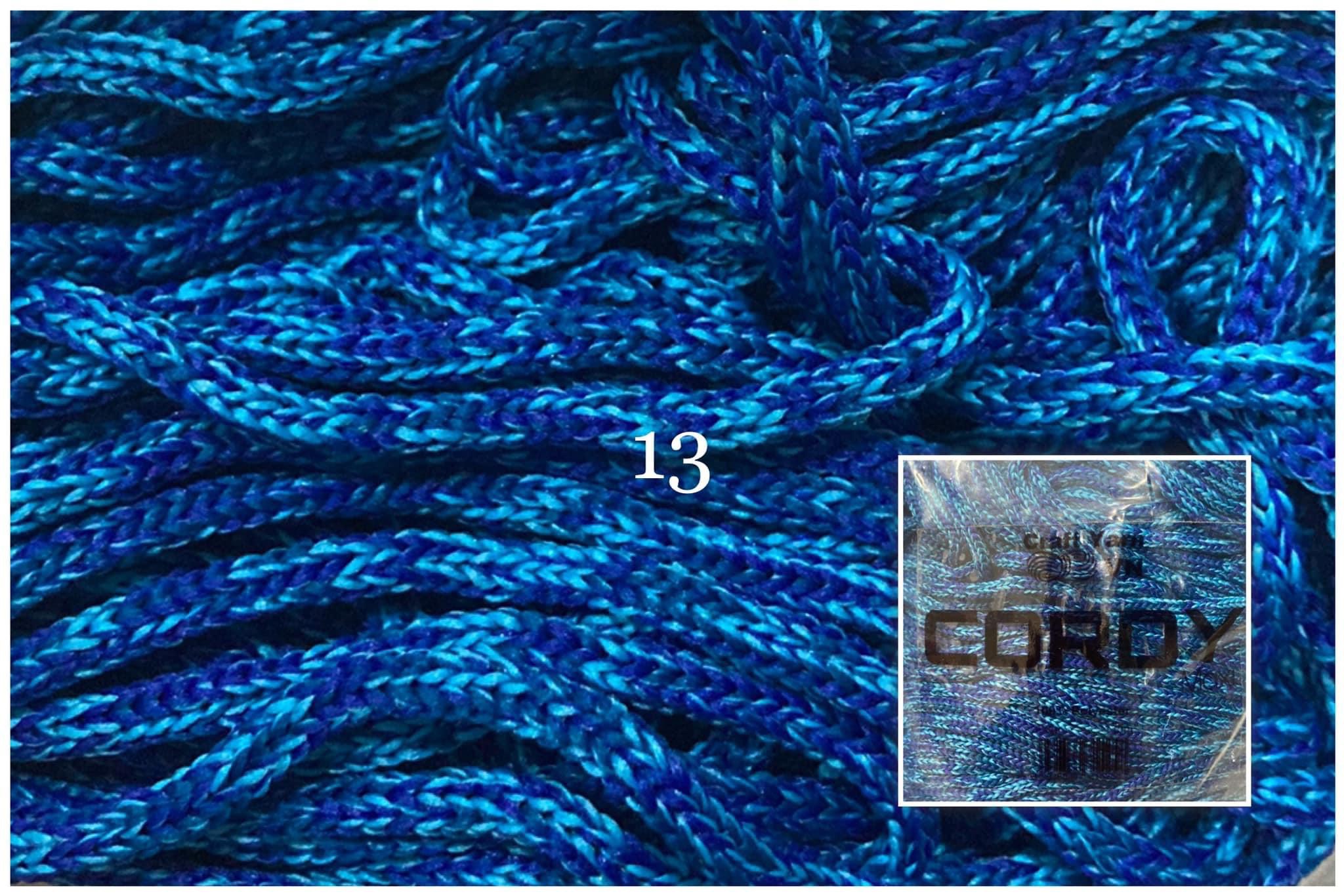 Sợi Cordy Maxi Craft Yarn loang túi 330g khoảng 130m