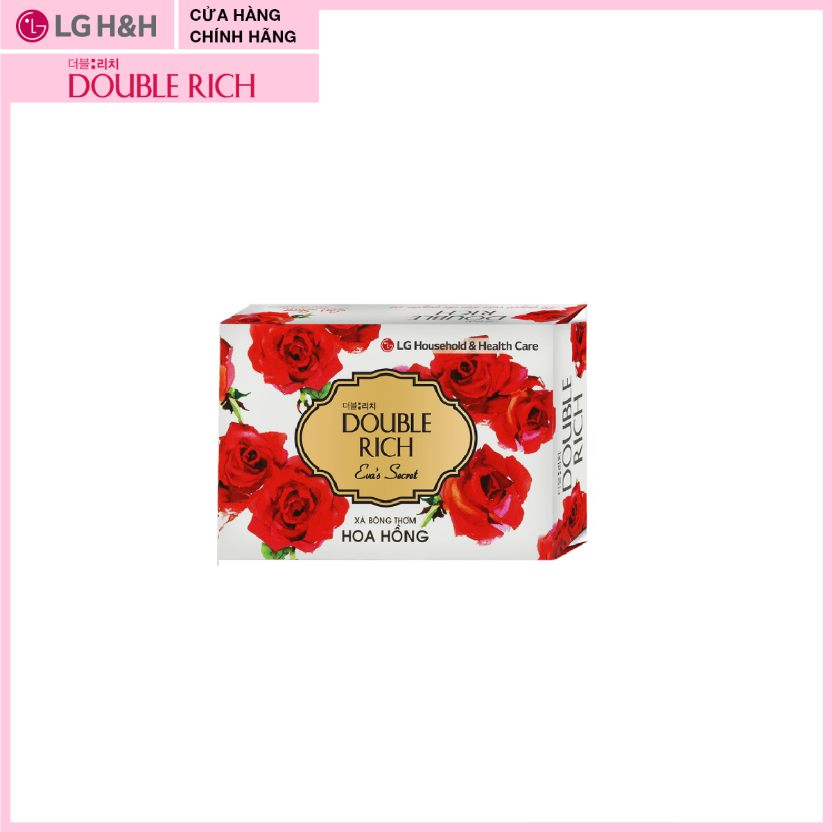 Combo 2 Double rich hương hoa hồng (Eva's Secret) Soap 90G NEW