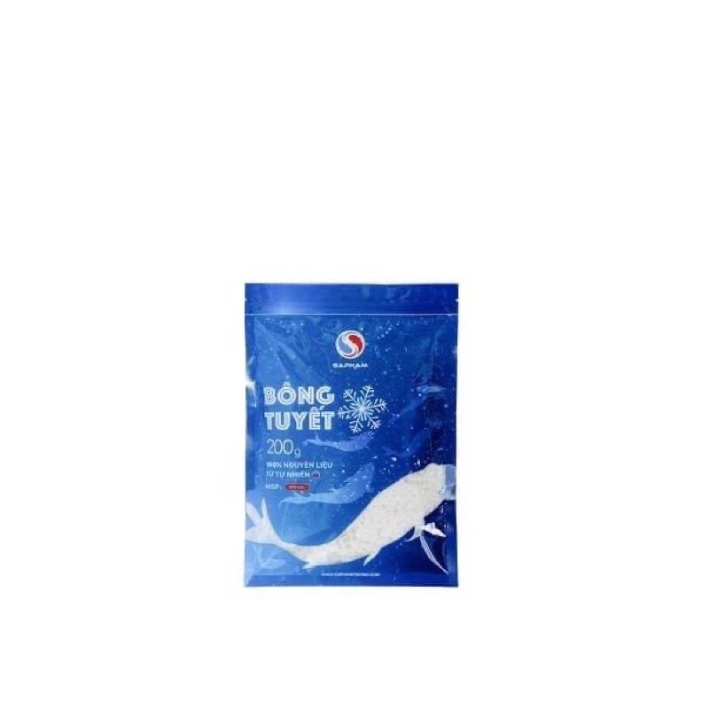 Bông Tuyết Sapham bột nhẹ dùng để pha mồi