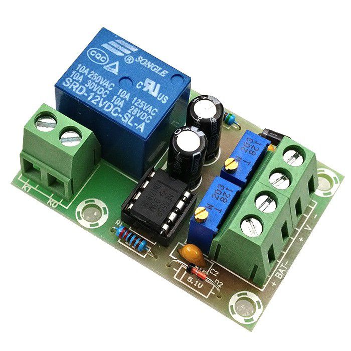 Điều khiển Sạc Ac Quy tự ngắt 12V