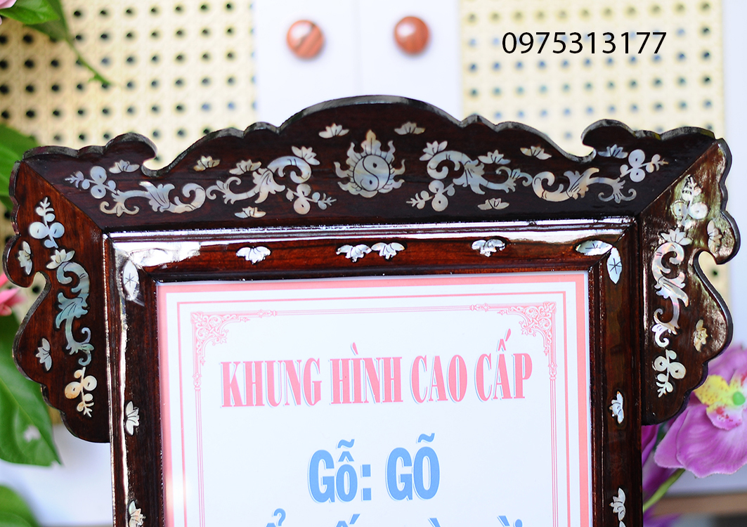 KHUNG THỜ GỖ GÕ 20 + 25