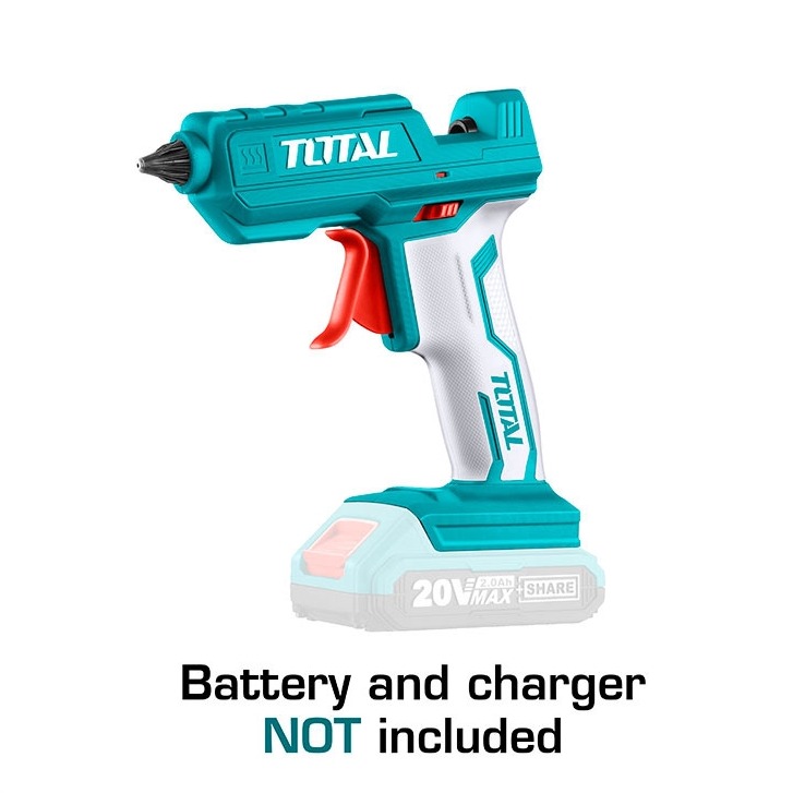 20v súng bắn keo dùng pin total tggli2001