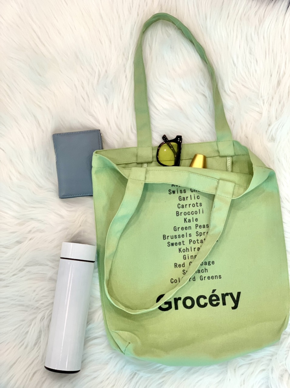 [Hàng tặng không bán - HB Gift] - Túi canvas Simple Grocery (mẫu ngẫu nhiên)