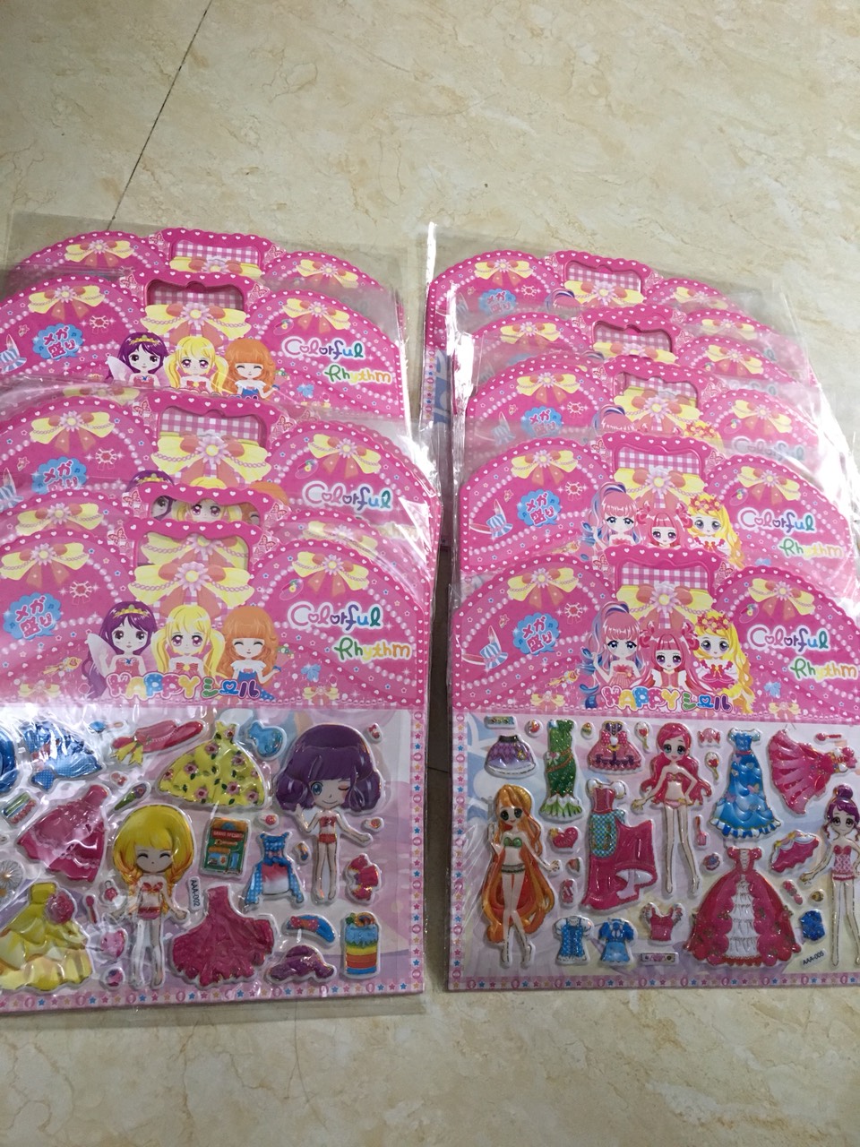 Sticker hình dán công chúa