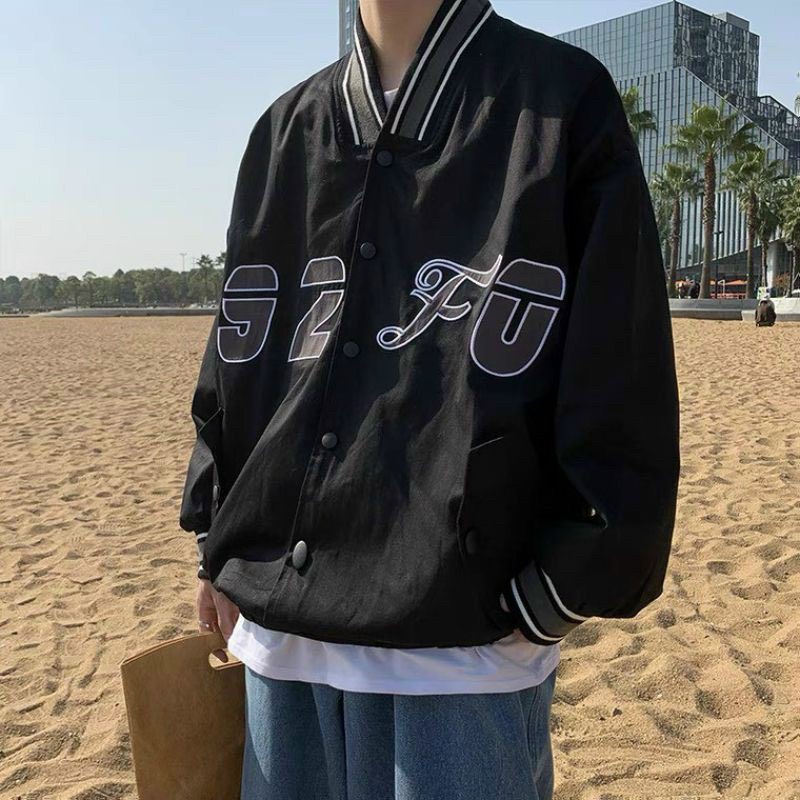 ÁO KHOÁC DÙ BOMBER NÚT BẤM NAM NỮ 7290 THỜI TRANG