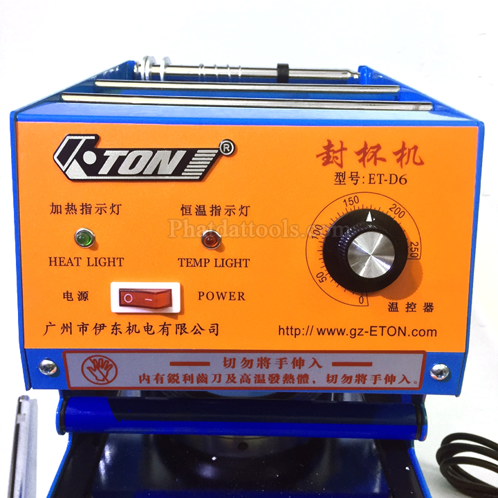 Máy ép miệng cốc ETON D6-Máy ép miệng ly