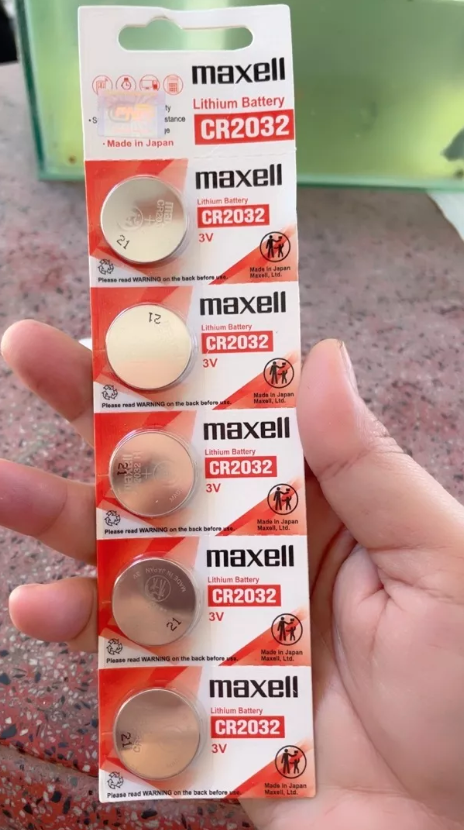 Pin nút áo CR2032 Maxell Lithium 3V Smartkey - Hàng chính hãng