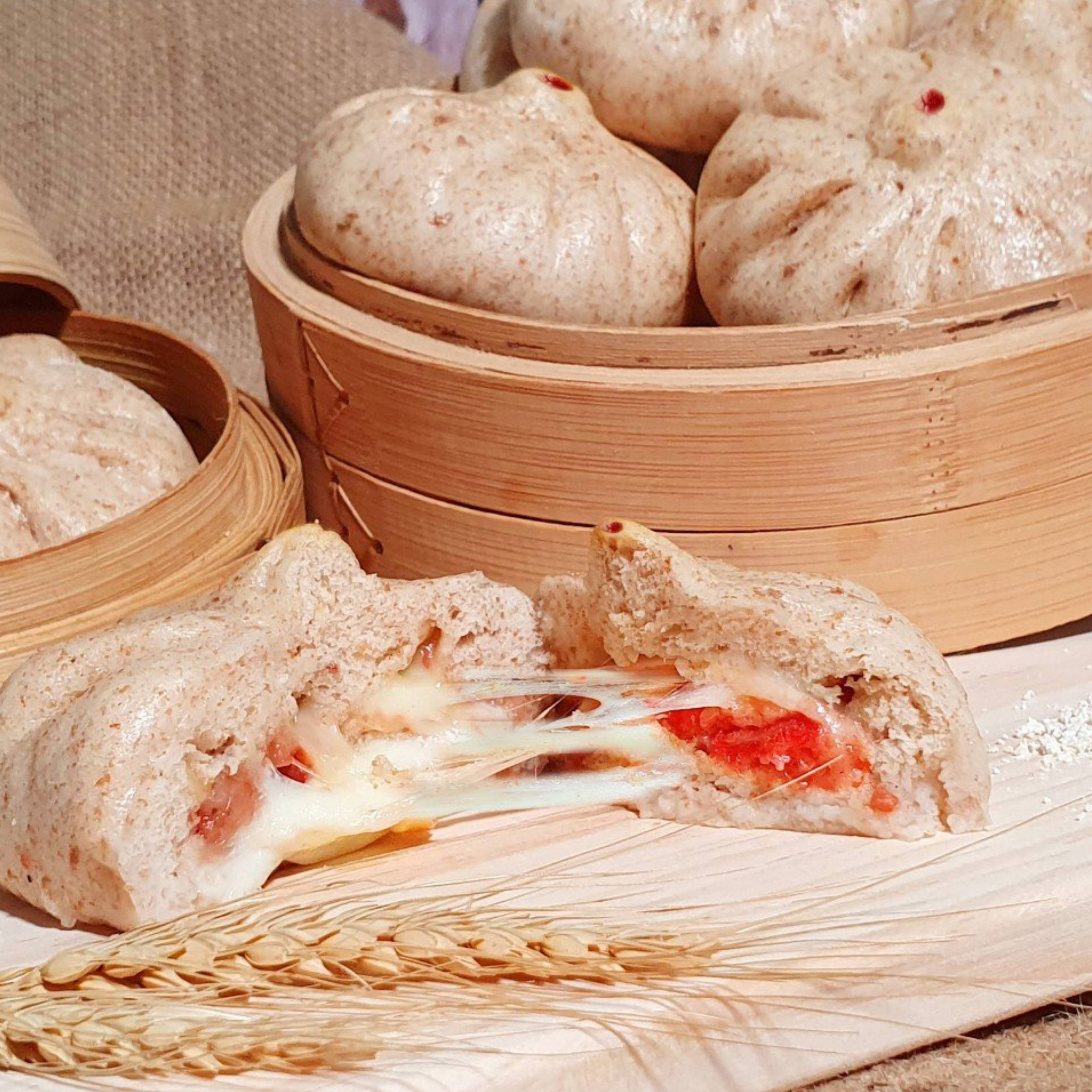 [Hàng tặng không bán] Bonzon  - Combo Bánh nguyên cám 220g