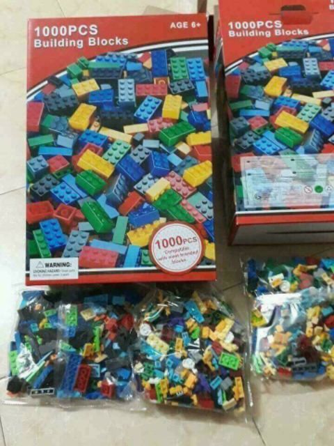 Bộ Đồ Chơi Xếp Hình Lego 1000pcs