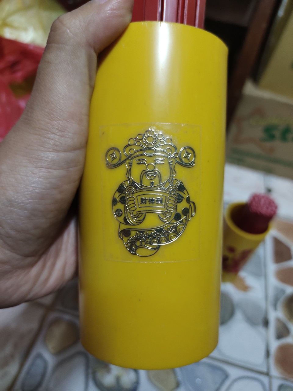 Trọn ống lắc xăm thần tài xin số và 100 quẻ xăm, keo xin quẻ gieo quẻ thần tài xin số gieo quẻ xin tài lộc
