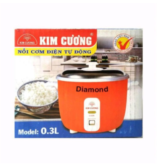 Nồi cơm điện mini KIM CƯƠNG 0.3 lít