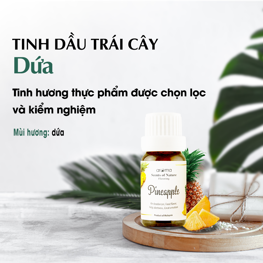 Hương trái cây Aroma Dứa thơm - 10ml/30ml