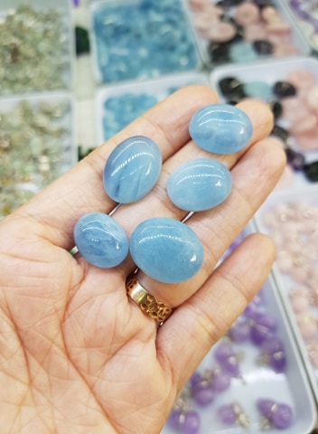 Mặt Đá Aquamarine Tự Nhiên