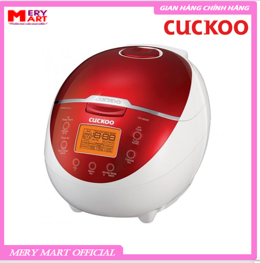 Nồi Cơm Điện Tử Cuckoo Cao Cấp CR-0655F (1.08 Lít) - Bảo Hành 2 Năm