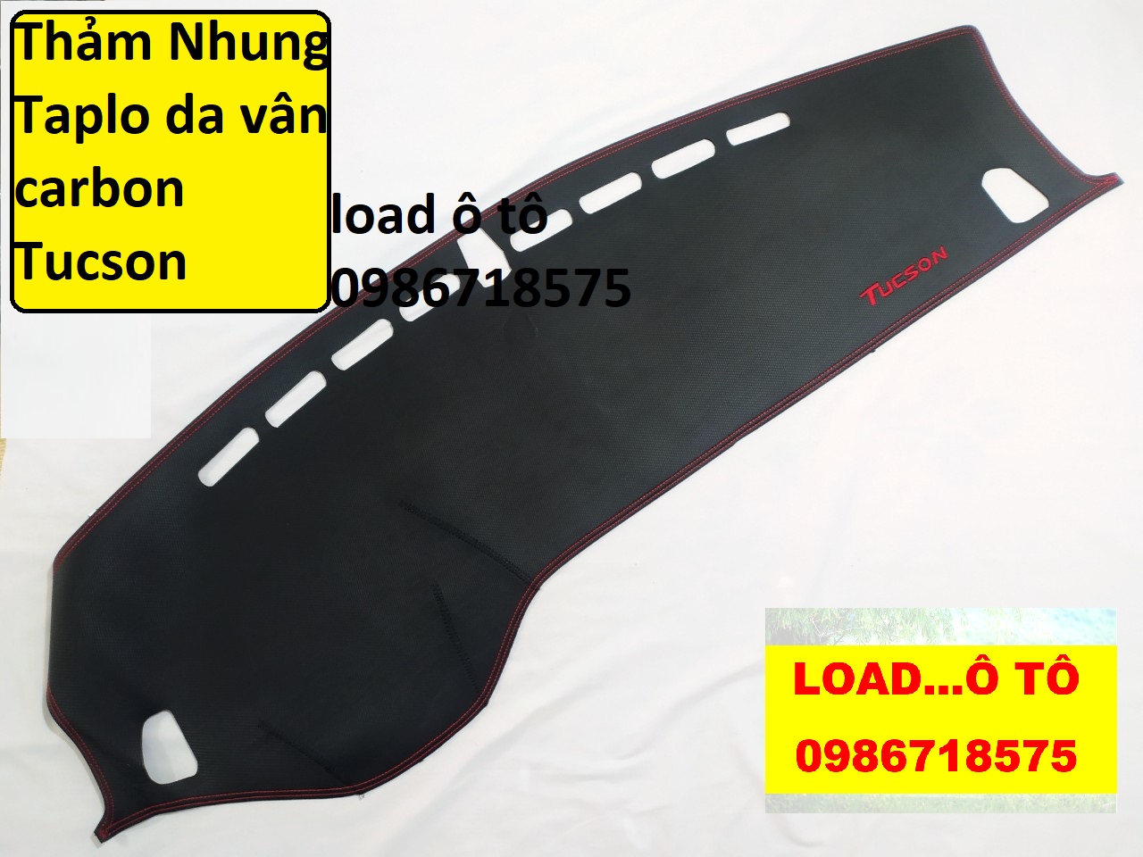 Thảm Da Taplo Huyndai Tucson 2022-2019 da carbon