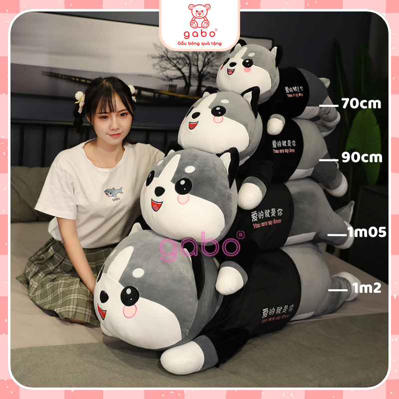 Gấu bông Mèo Alaska size 1m2 dễ thương - siêu to khổng lồ thú nhồi bông - gấu bông quà tặng- gối ôm