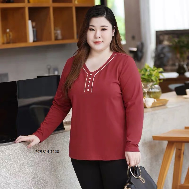 ÁO KIỂU TRUNG NIÊN TAY DÀI BIG SIZE