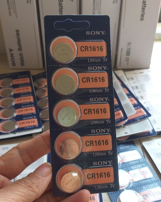 5 Viên Pin CR1616 Pin 3V  SONY Lithium