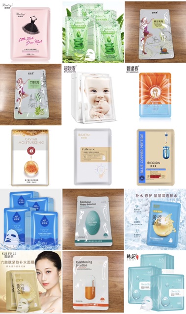 MẶT NẠ NỘI ĐỊA TRUNG LẺ MIẾNG