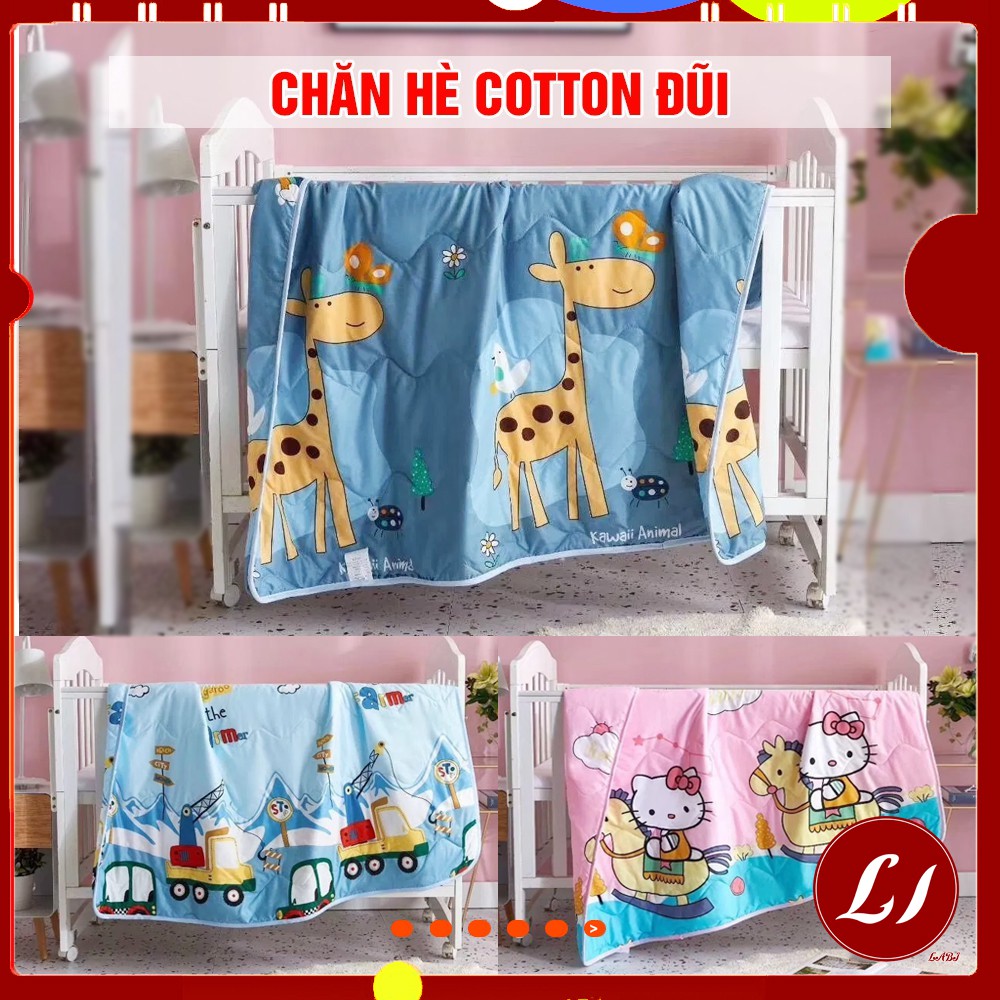 Chăn hè cotton đũi 3 lớp mềm mại, thoáng mát cho bé - Labi Kid