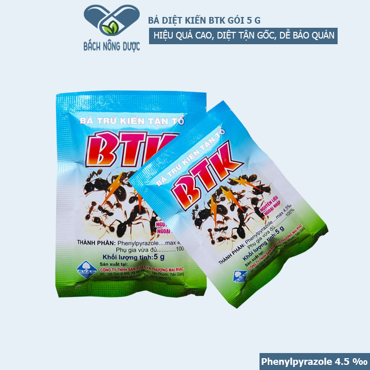 1 Gói Bả Diệt Kiến BTK gói 5g