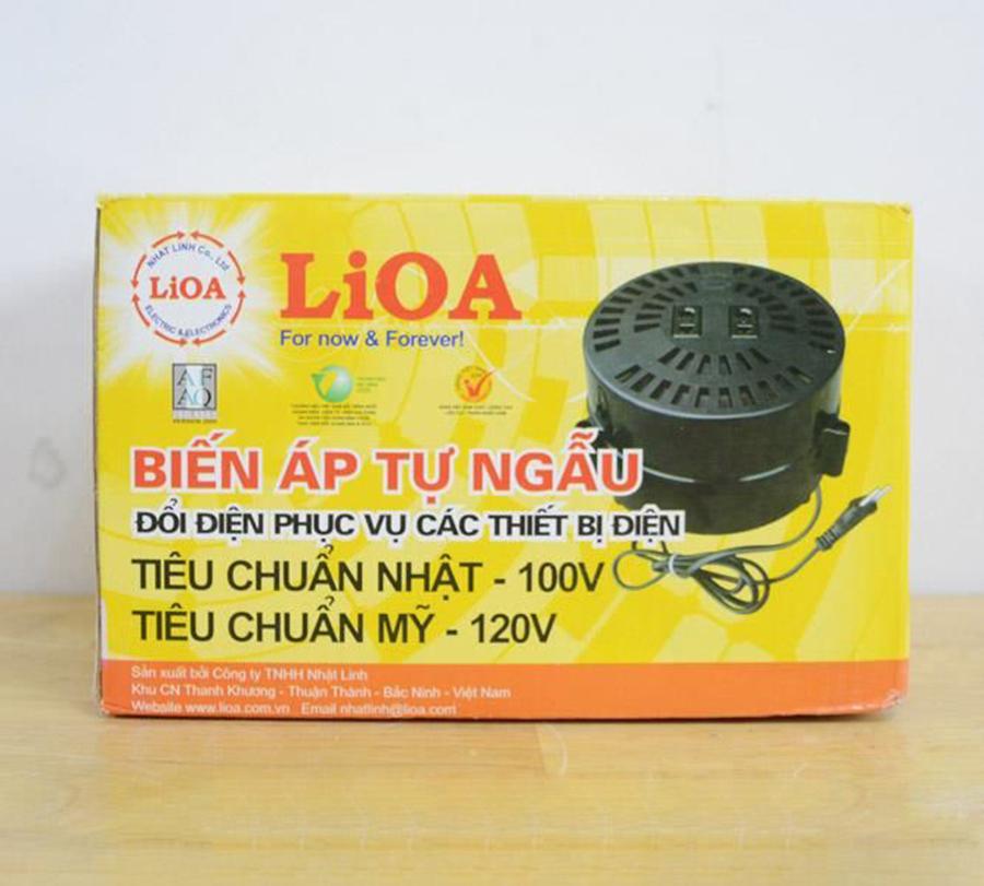 Biến áp đổi nguồn hạ áp Lioa DN006 1P - 600VA