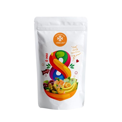 Ô MAI 8 Ô mai Xí Muội Hồng Lam