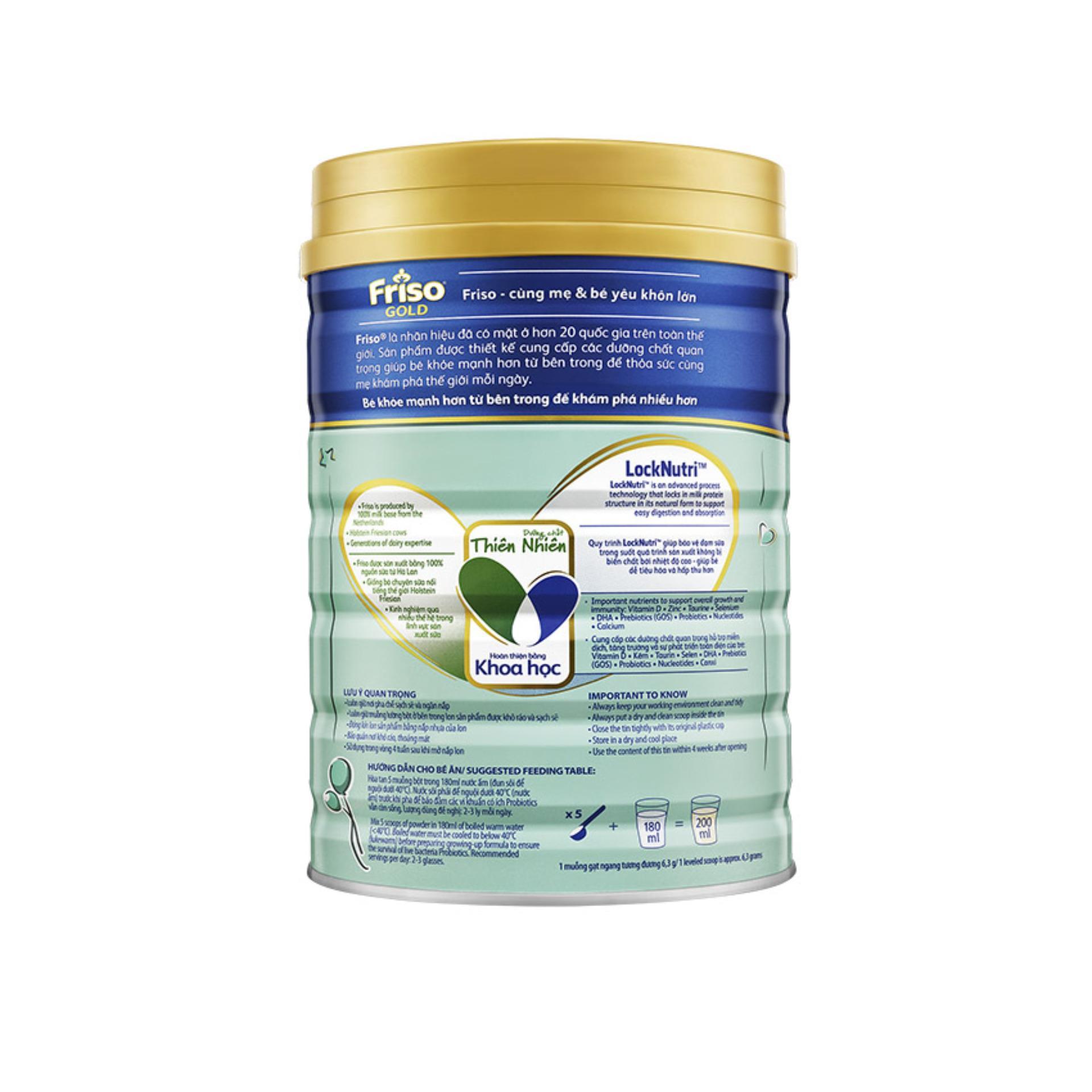 Sữa Bột Friso Gold 4 900g