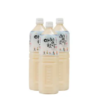[HCM]Combo 3 chai sữa gạo Woogjin Hàn Quốc 1.5l