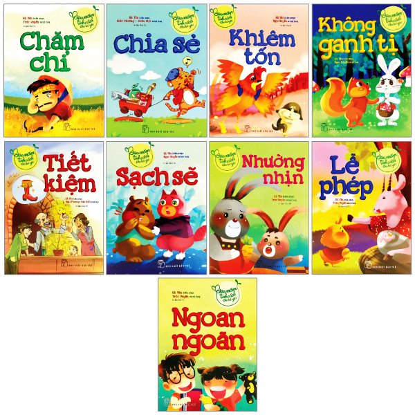 Fahasa - bộ sách gieo mầm tính cách cho bé yêu
