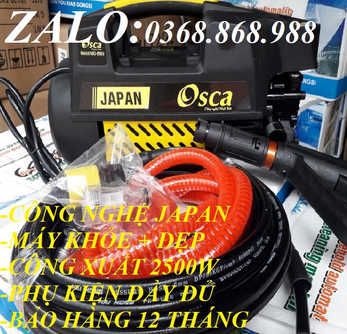 Máy rửa xe OSCA JAPAN thế hệ mới