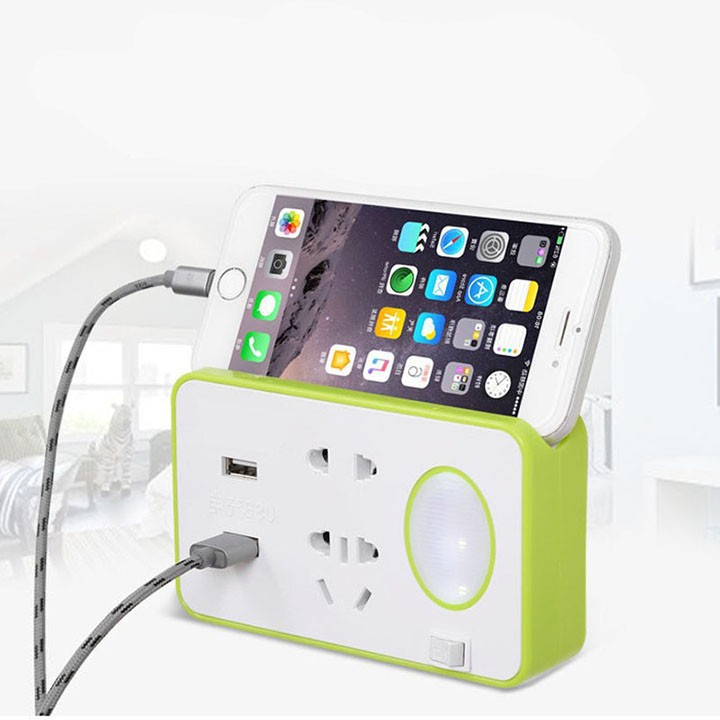 Ổ Cắm Điện Đa Năng Cổng USB và Đèn Ngủ - OD01