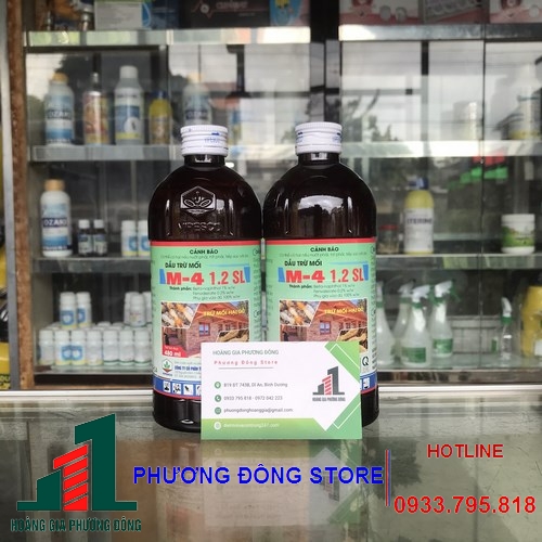Dầu trừ mối mọt M4 (Chai 480ml)
