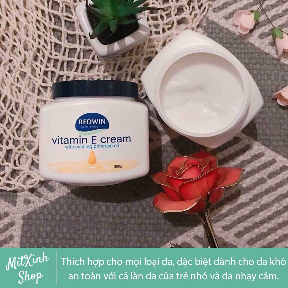 Kem Dưỡng Da Mềm Mịn Redwin Vitamin E Úc - Cam Kết Hàng