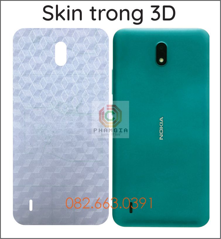 Miếng dán mặt lưng skin carbon Nokia C2