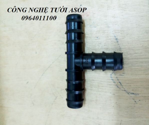 10 TÊ NỐI ỐNG PE 16mm