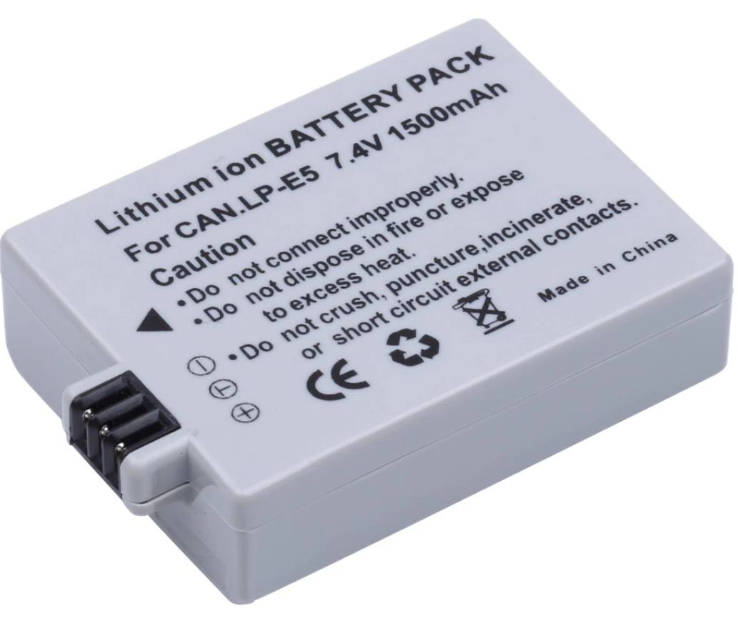 Pin thay thế pin máy ảnh LP-E5 - Hàng nhập khẩu
