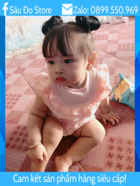 Búi Mini Siêu Đáng Yêu Cho Bé