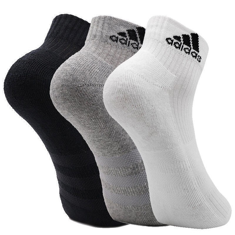 Combo 10 đôi vớ tất nam thể thao Adidas (3 màu Trắng, Xám, Đen)