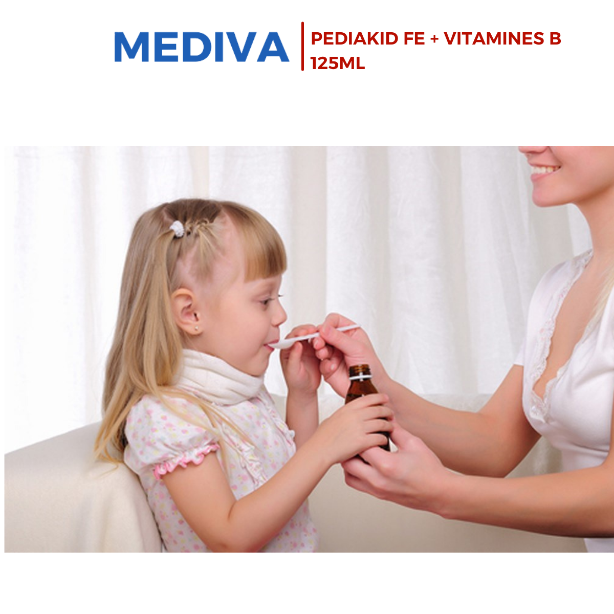 Pediakid sắt và vitamin nhóm B cho bé 125ml