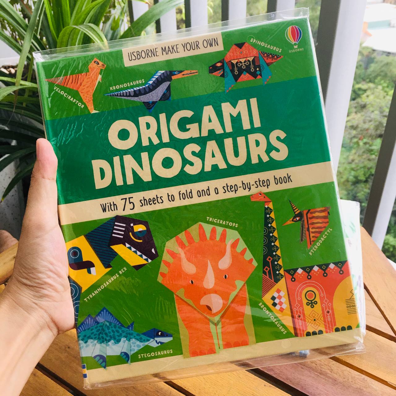 Sách - Usborne books | Origami Dinosaurs