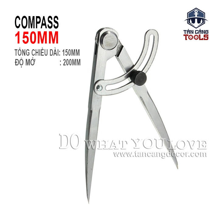 Compa Cơ Khí Vạch Dấu Thép 150 mm