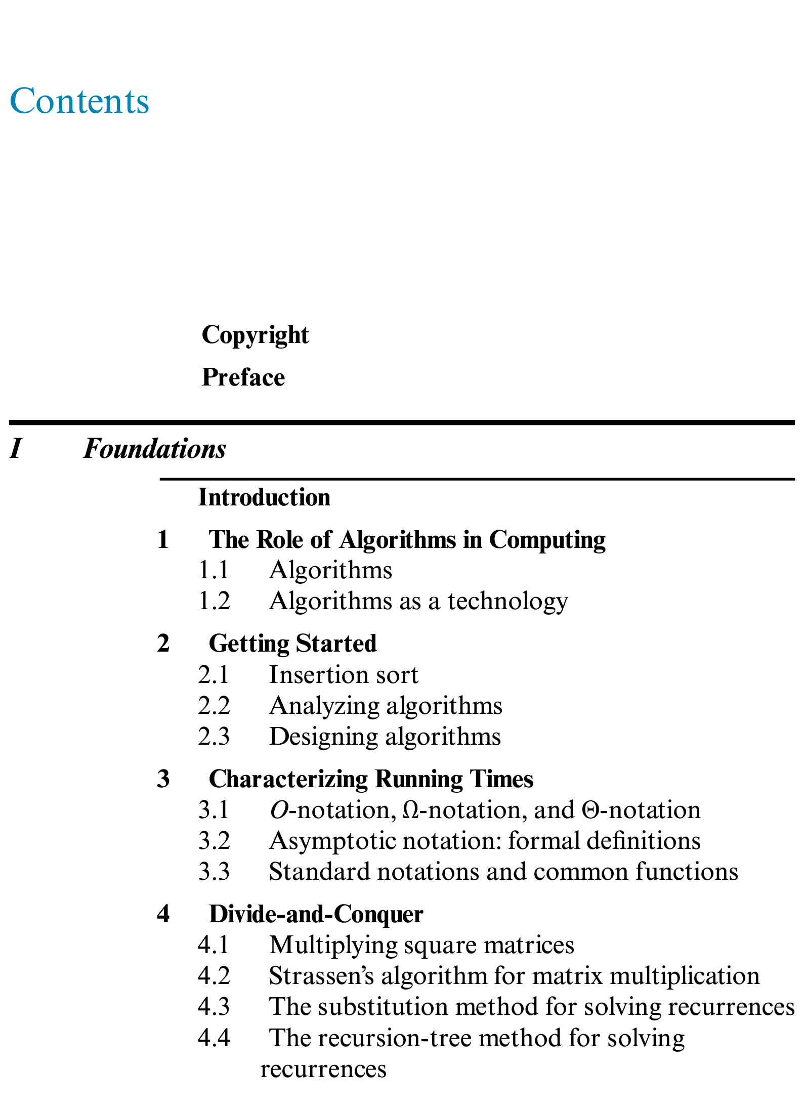Introduction to Algorithms 4th edition