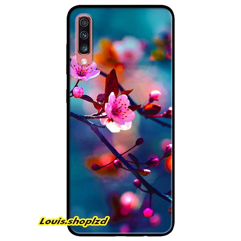 Ốp lưng dành cho samsung a90 5g mẫu cành hoa đào