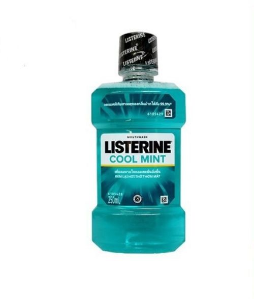 [HCM]SỈ 6 CHAI SÚC MIỆNG LISTERINE COOL MINT 250ML THÁI LAN