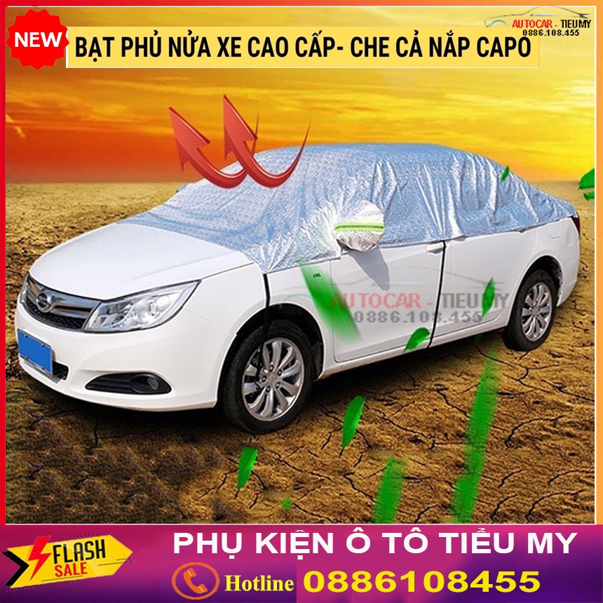 Bạt phủ ô tô cao cấp cho dòng xe 4 và 5 chỗ, 7 chỗ