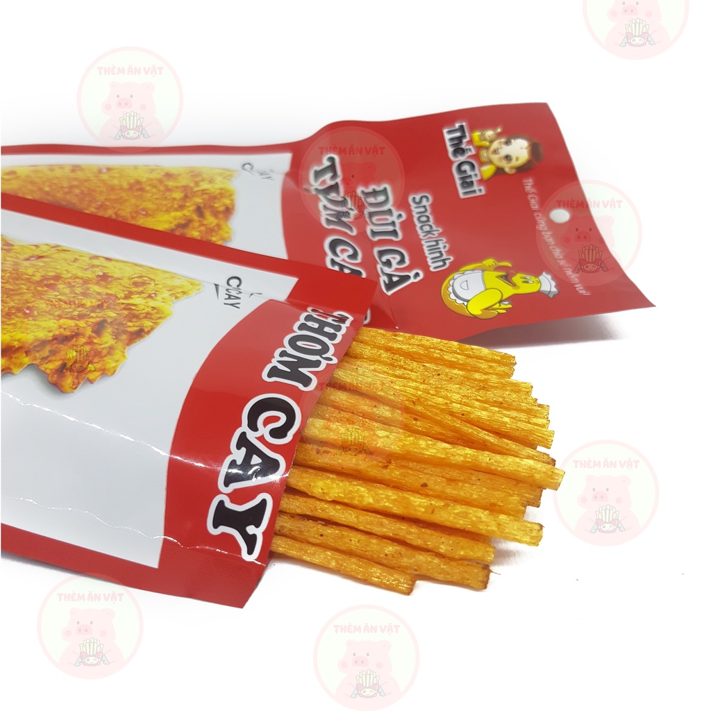 Snack hình Đùi gà Thơm cay 🌶 (5 gói)